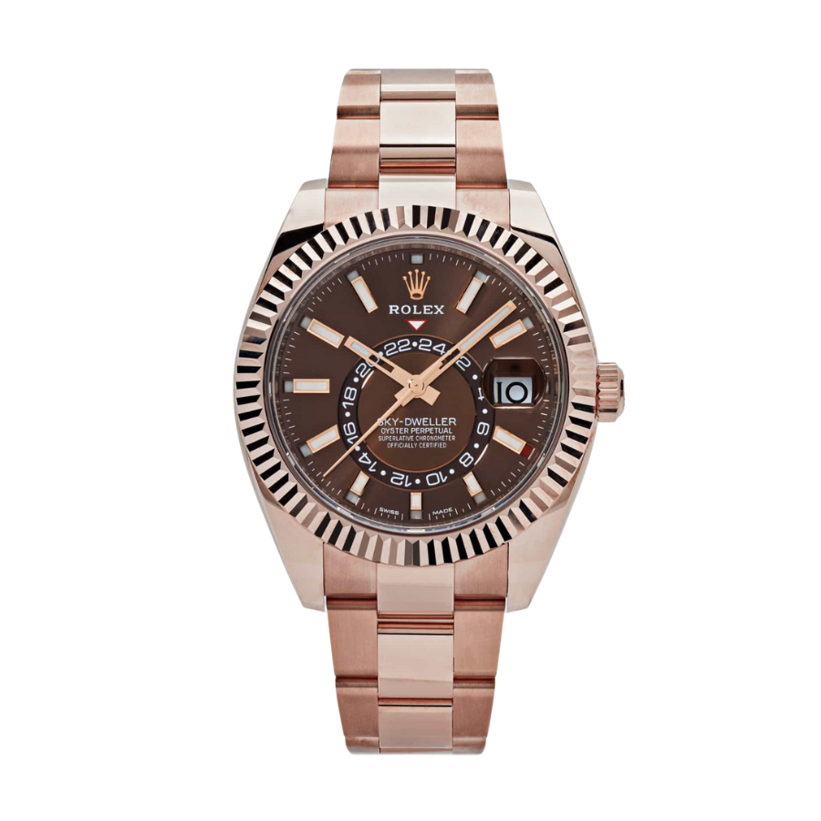 Sky-dweller chocolate mostrador oyster 42mm