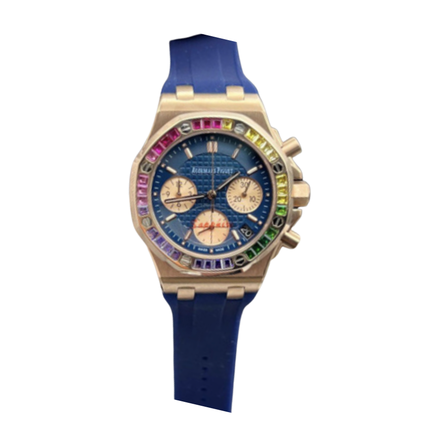 Mostrador Royal Oak azul diamante