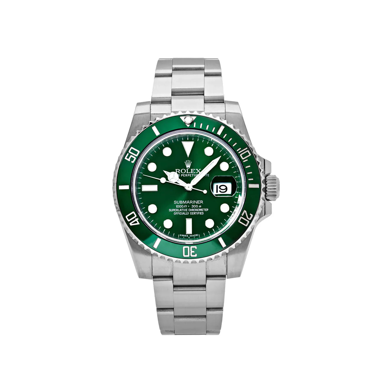 Relógio Submariner Verde