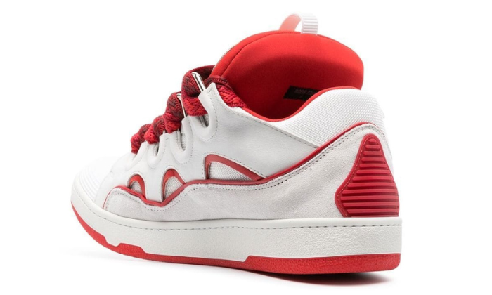 Curb White Red