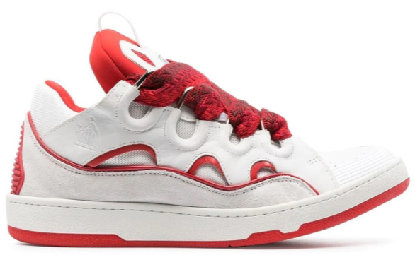 Curb White Red