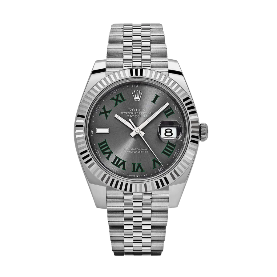 Data exata Wimbledon ardósia 41mm