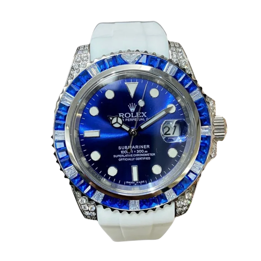 Daytona com mostrador azul, 42 mm