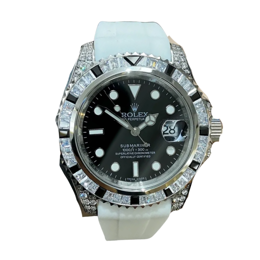 Daytona com mostrador preto, 42 mm