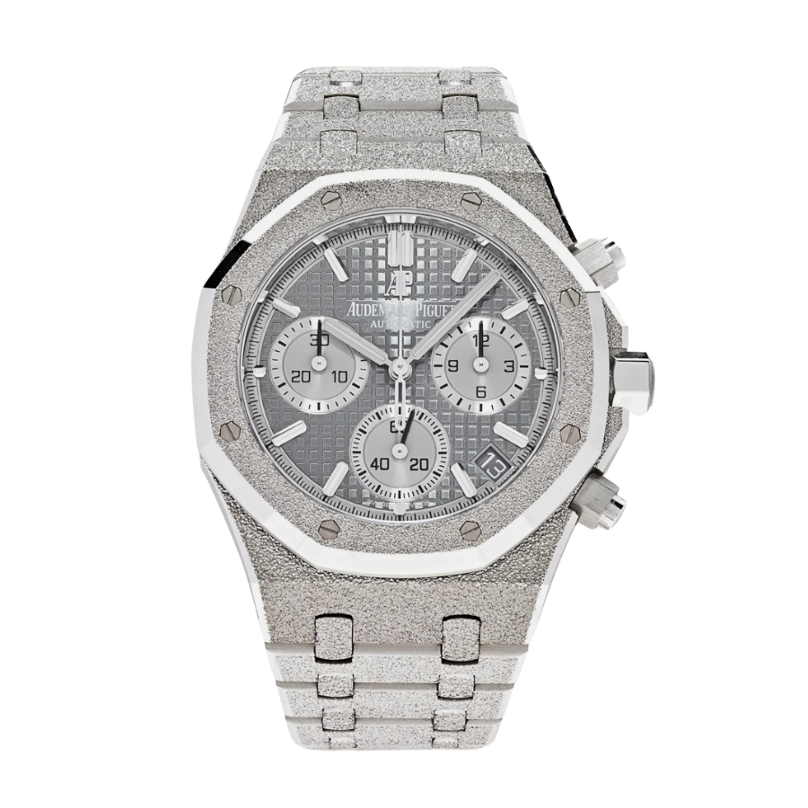 Royal Oak branco mate dourado