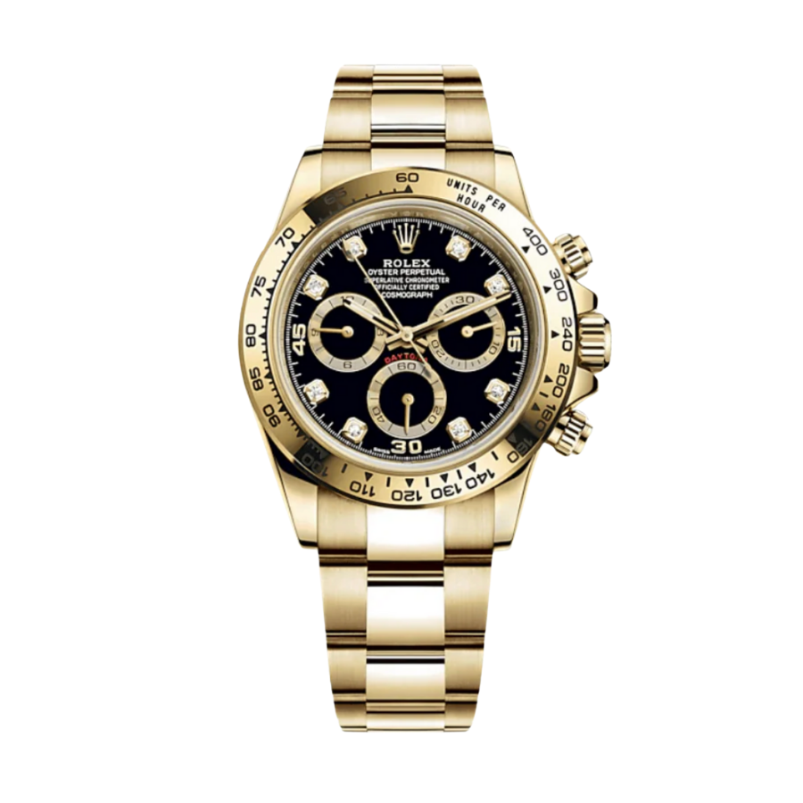 Daytona black diamond dial 40mm