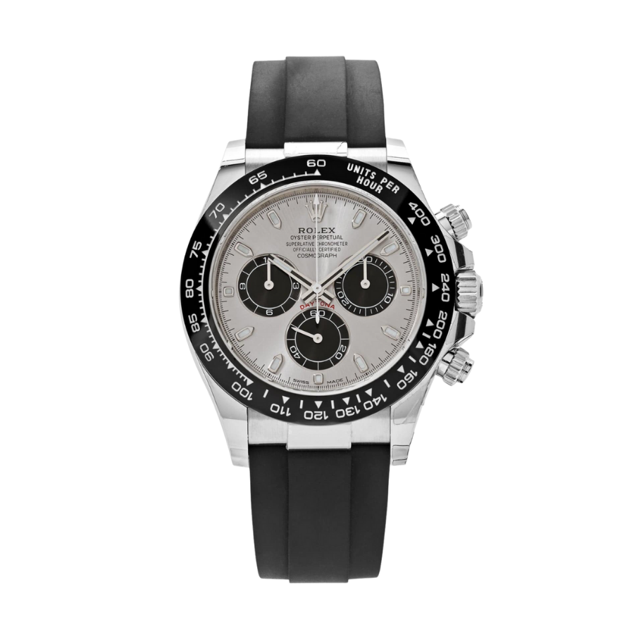 Daytona com mostrador preto brilhante de 40 mm