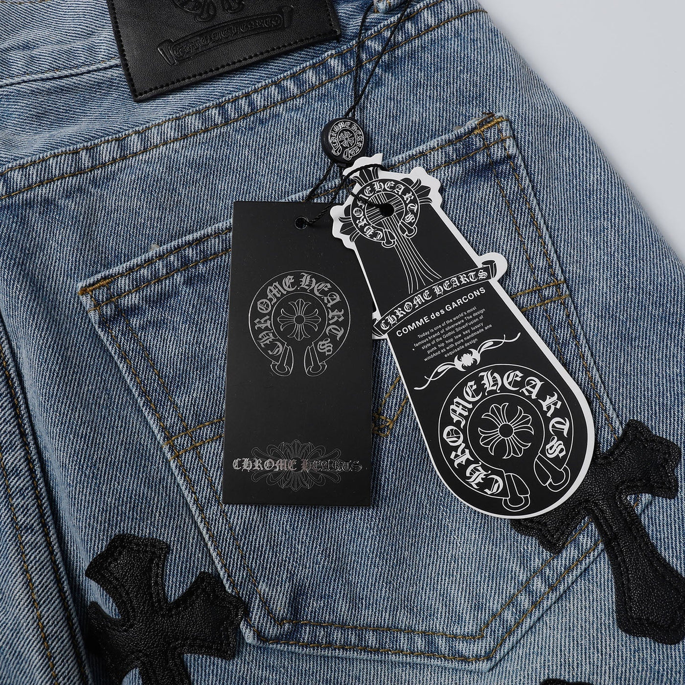 Calções Jeans