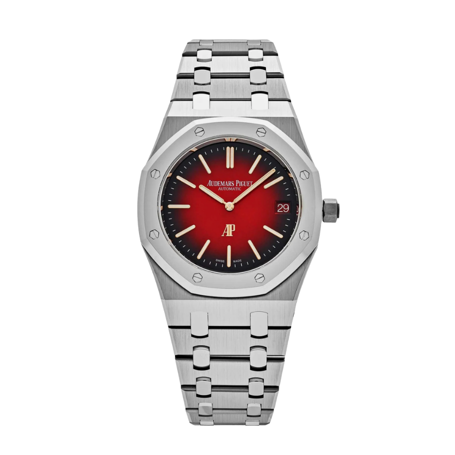 Royal oak titanium burgundy dial