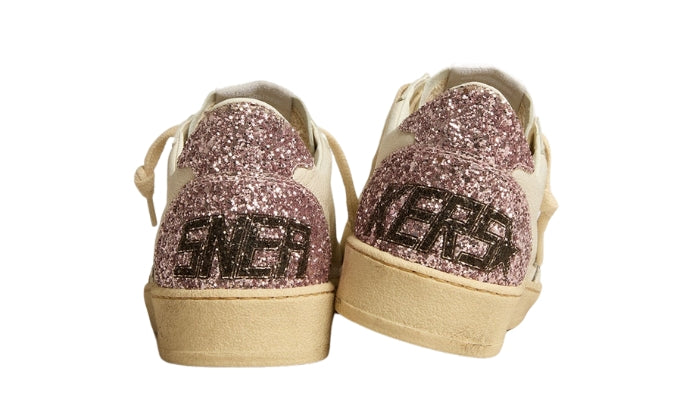 Stella Glitter rosa argento