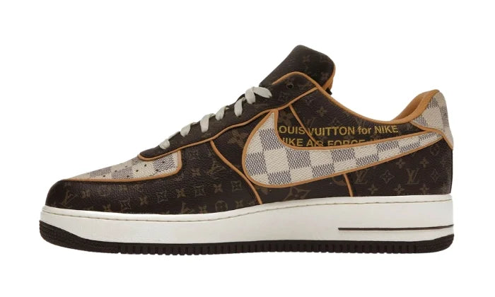 Monograma Marrone Damier Azur
