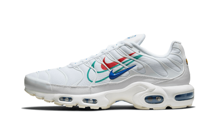 Swoosh múltiplo branco