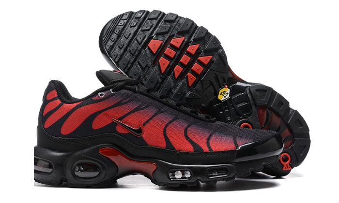Gradiente vermelho e preto