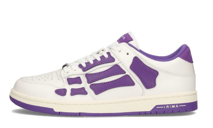 Skel branco roxo branco baixo