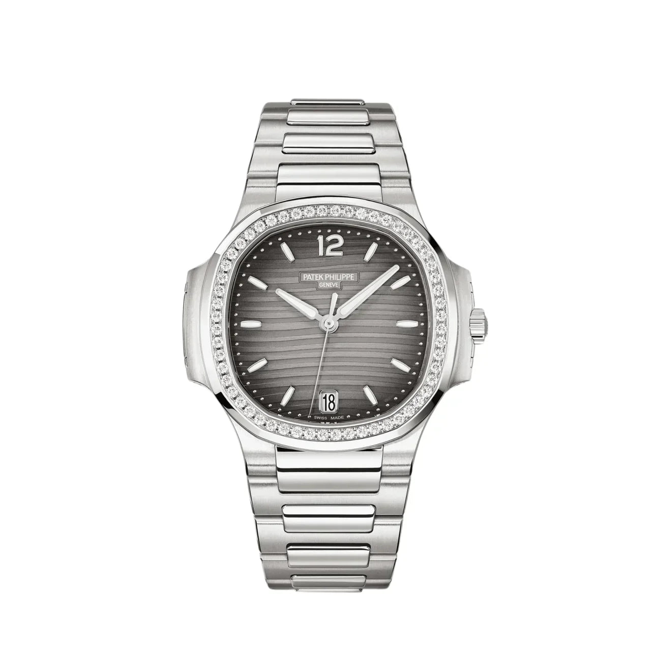Nautilus 7118/1200A-011 Ladies' Steel Gray Dial Diamond Bezel (2023)