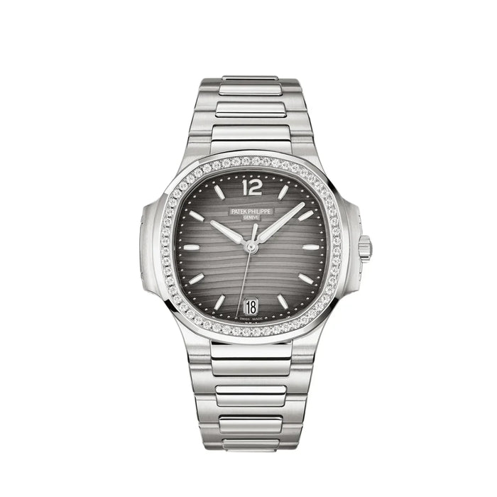 Nautilus 7118/1200A-011 Ladies' Steel Gray Dial Diamond Bezel (2023)